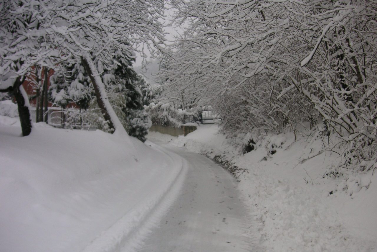 Rischio valanghe in montagna