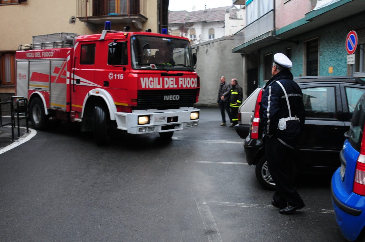 Perdita di metano tecnici al lavoro