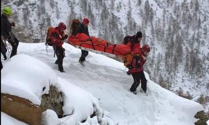 Profughi tentato di scappare dall'Italia ma la neve li ferma