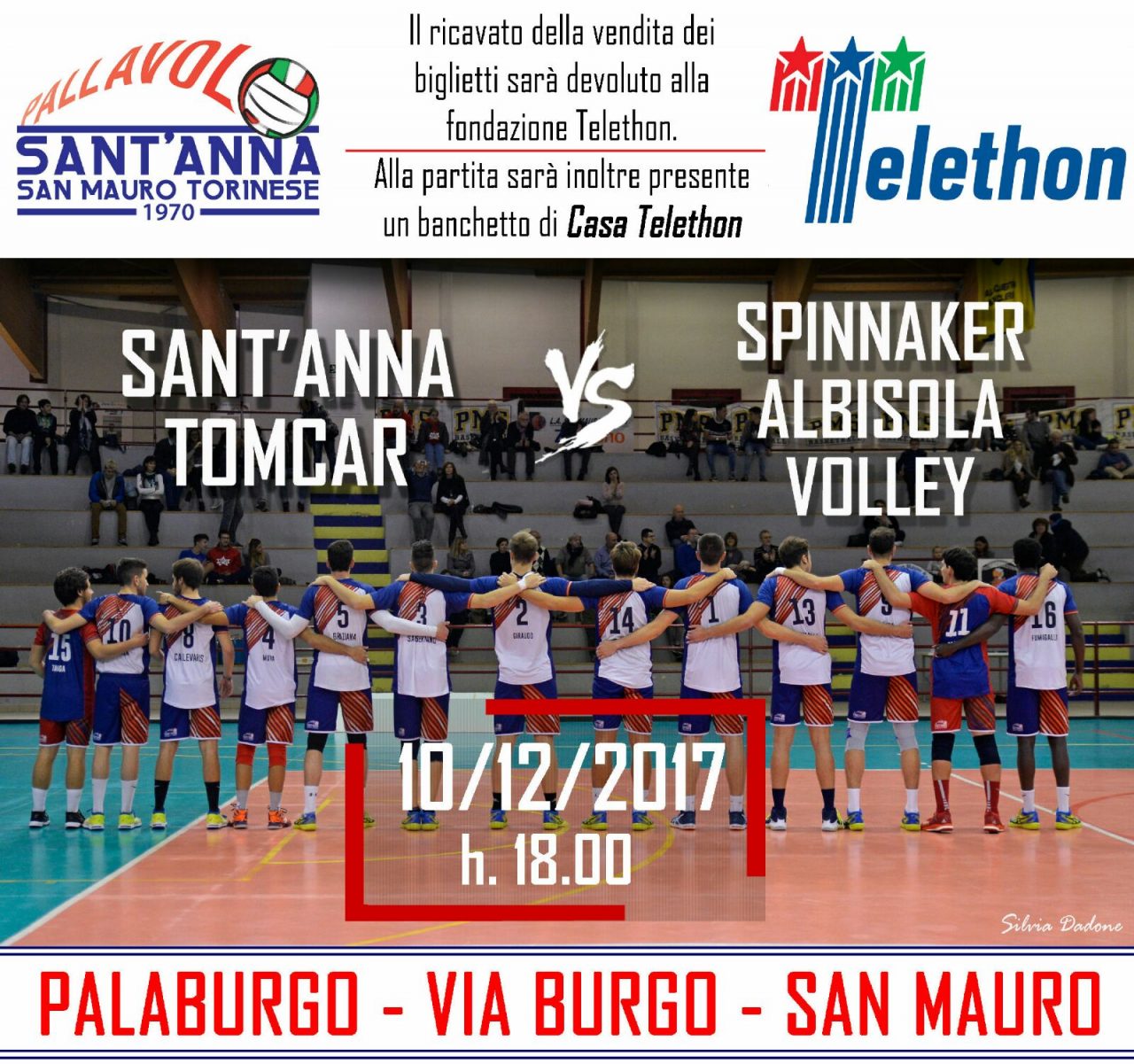 Pallavolo solidale al PalaBurgo