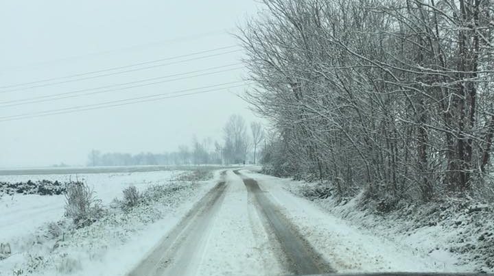 Emergenza neve strade pericolose
