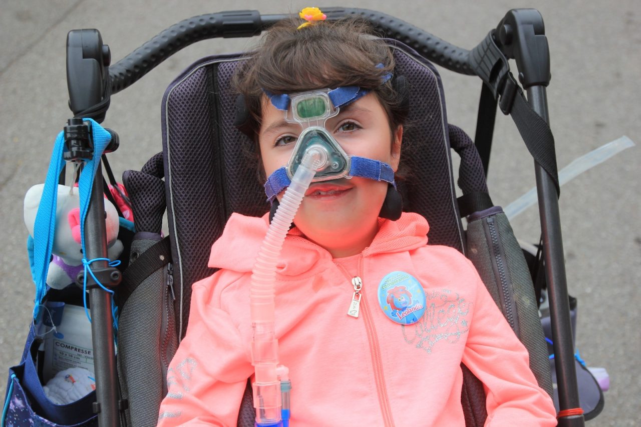 Greta bimba guerriera che lotta per la vita