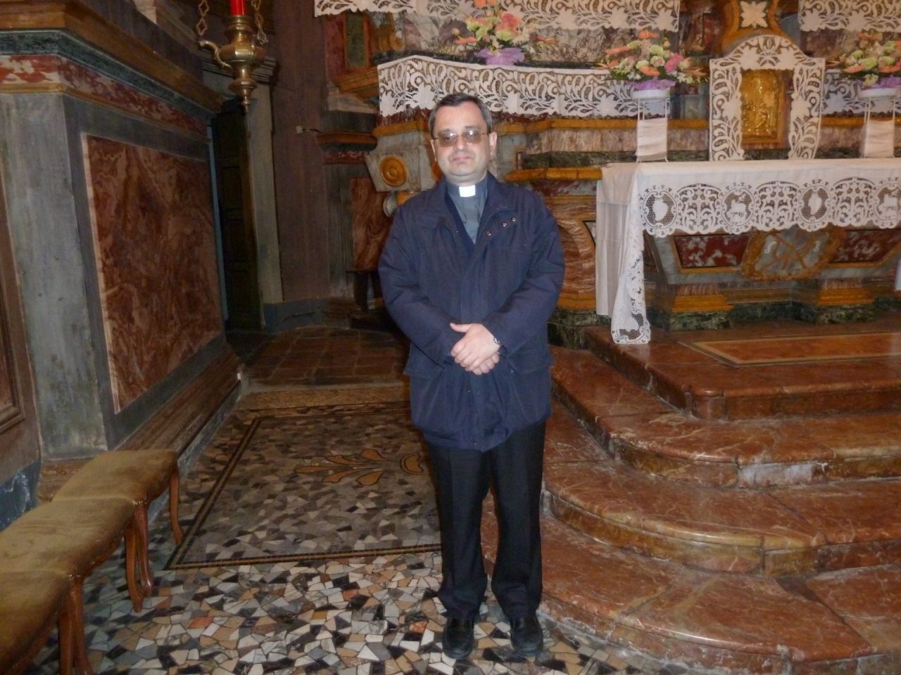 Scoperto un affresco nella chiesa di San Rocco