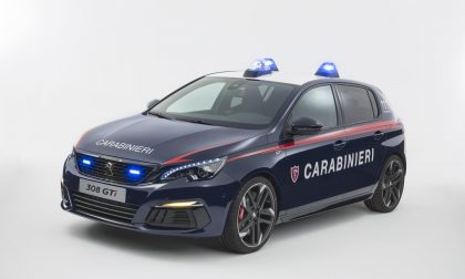 Peugeot 308 GTI consegnata ai Carabinieri LE FOTO