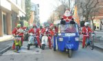 Babbi Natale in Vespa LE FOTO