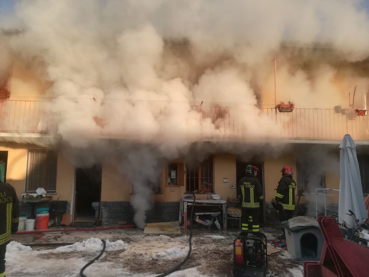 incendio cascina