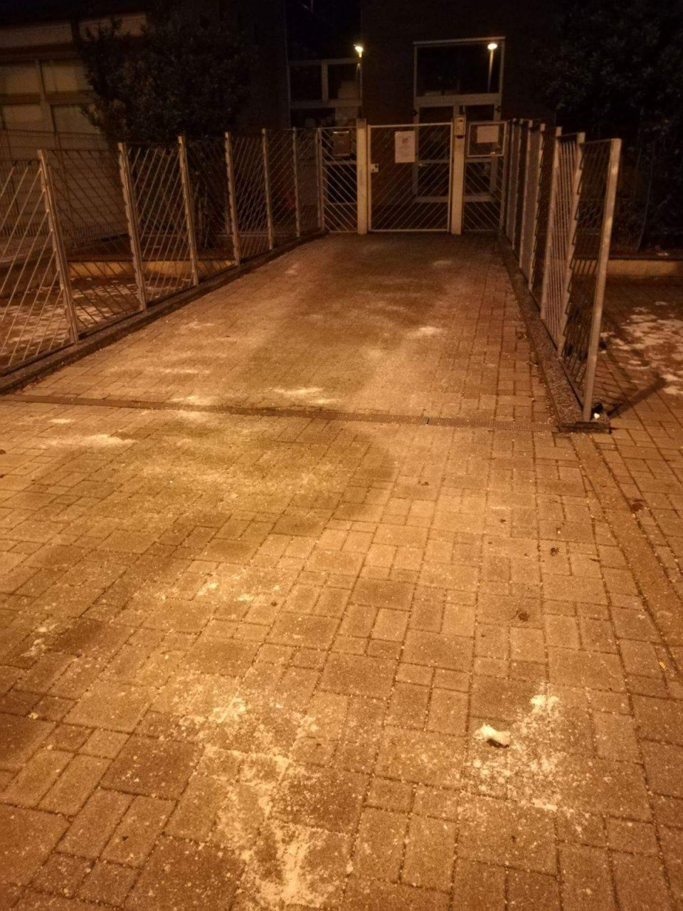 Strade gelate