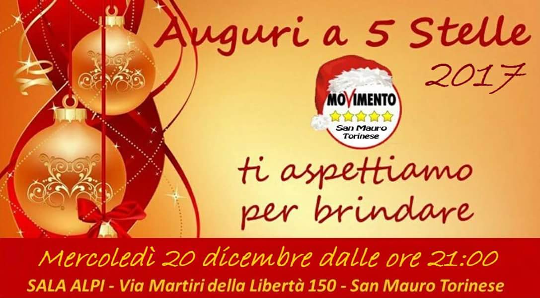 Brindisi Natale con il sindaco e la Giunta