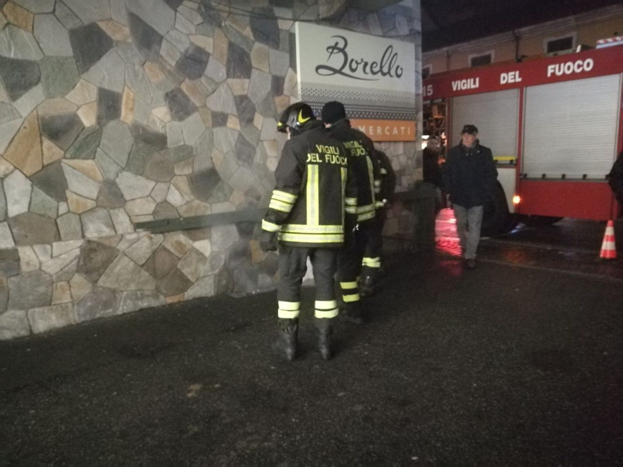 Incendio Cantina