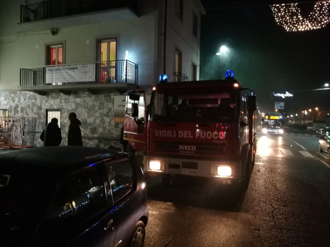 Incendio Cantina