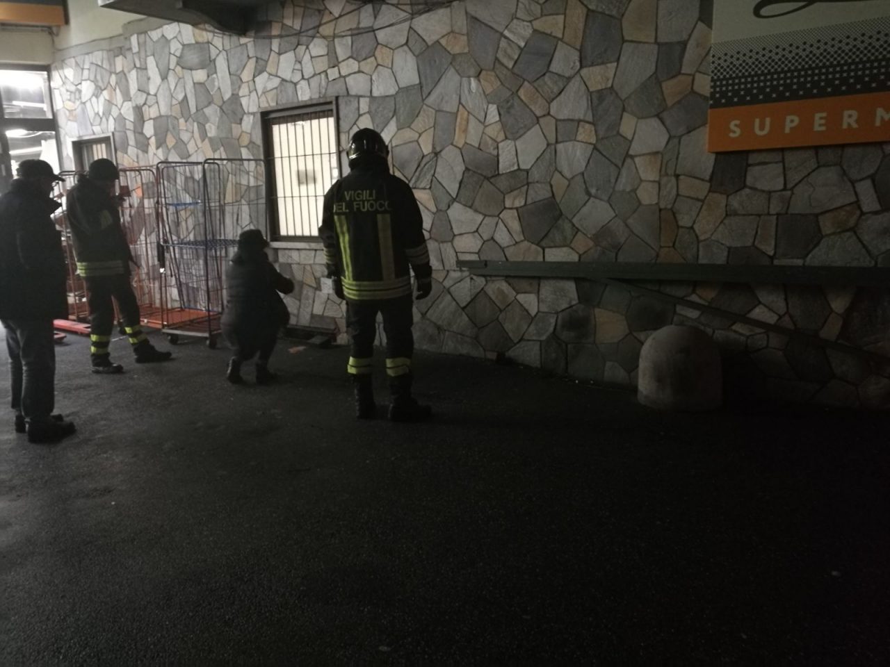 Incendio Cantina