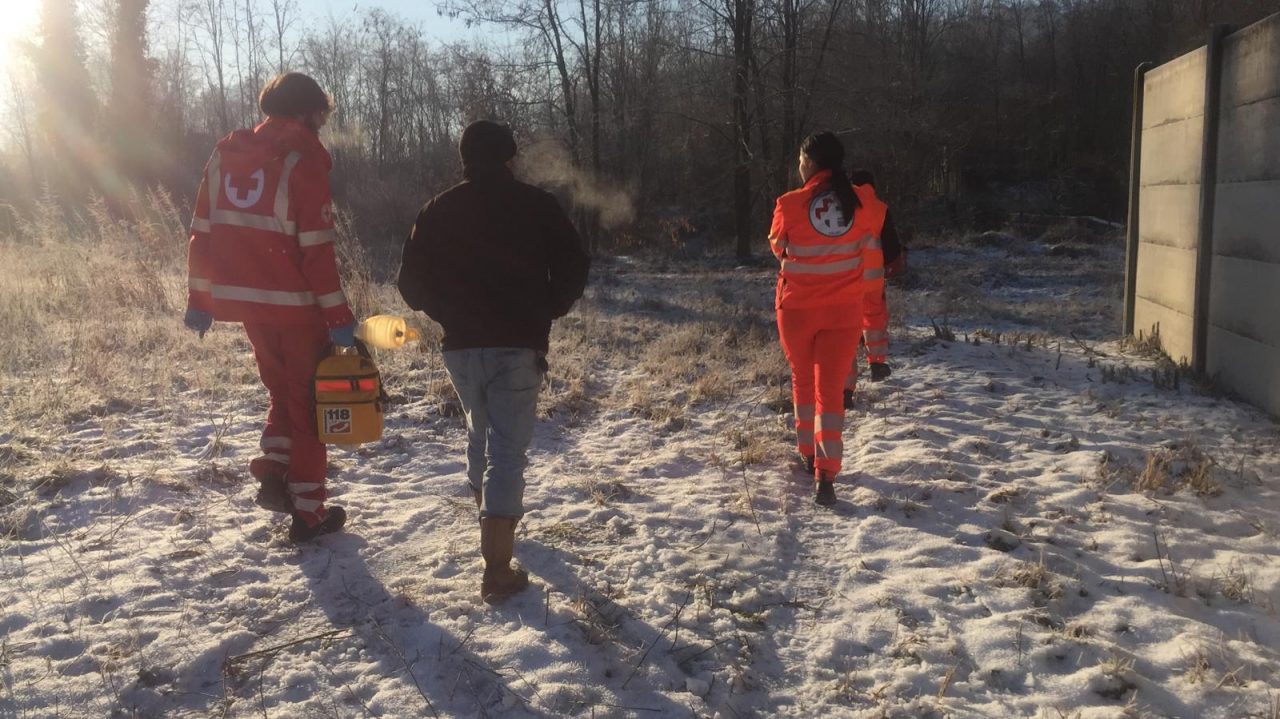 Cadavere trovato nei campi IL VIDEO