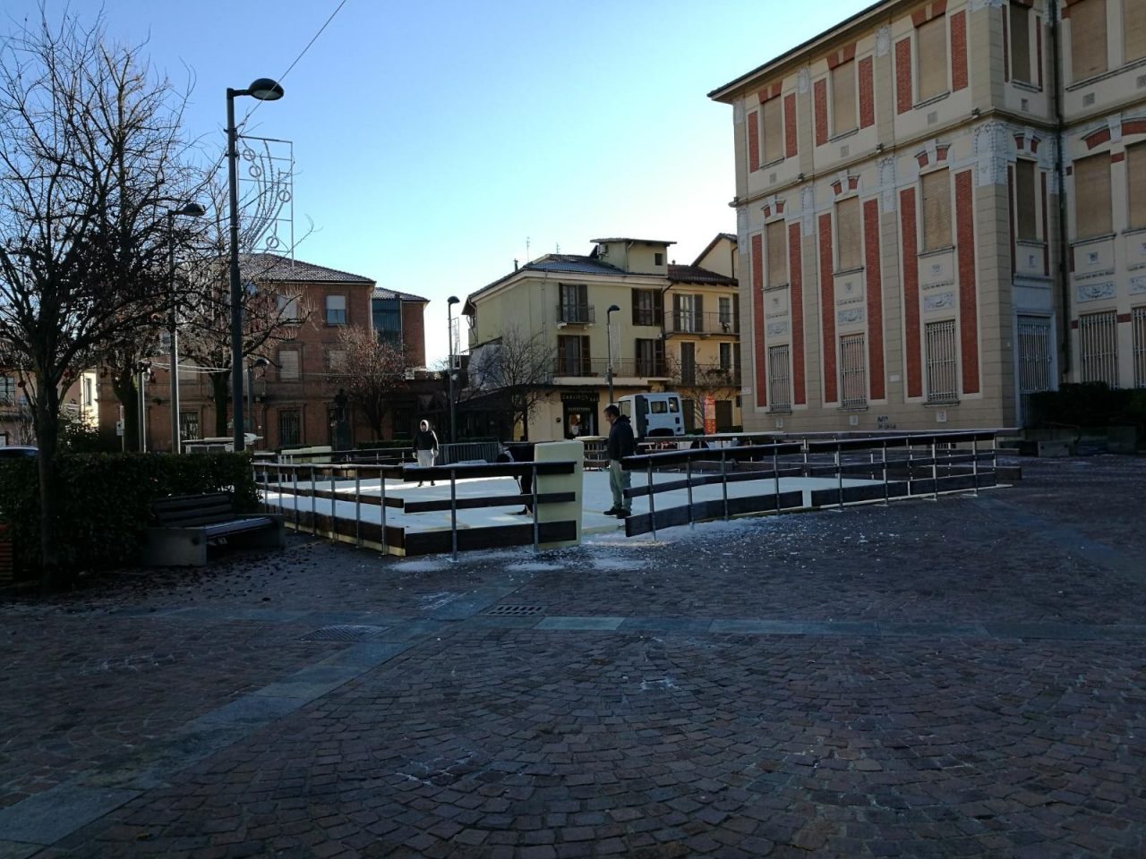 Pista di pattinaggio in arrivo