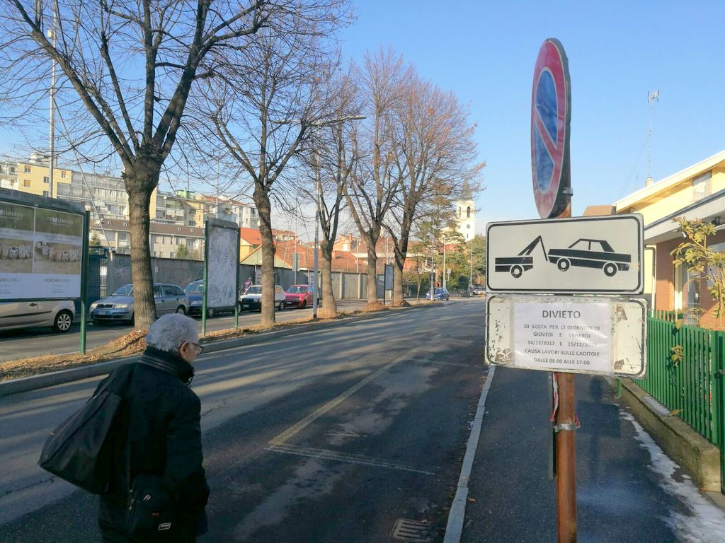 Lavori stradali mancano parcheggi