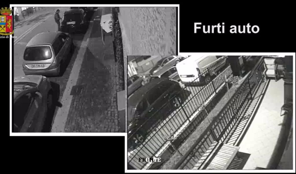 Rubano auto e furgoni sette arrestati IL VIDEO