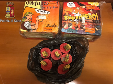 Botti illegali sequestrati dalla Polizia
