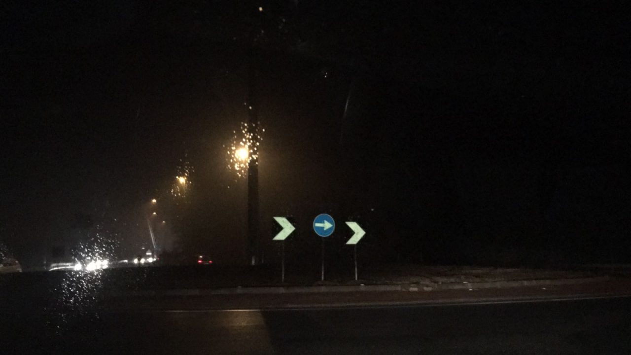Strada pericolosa si rischiano incidenti