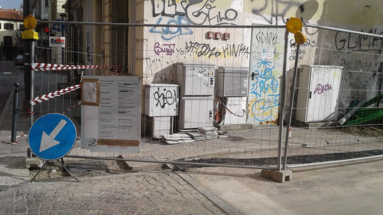 Fibra ottica proseguono i lavori