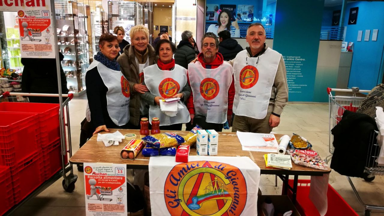 Raccolta alimentare per le famiglie in difficoltà