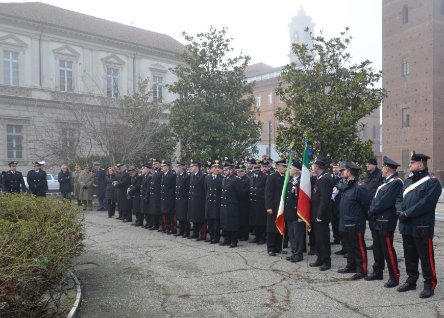 Conflitto a fuoco morto carabiniere LE FOTO DELLA COMMEMORAZIONE