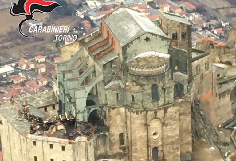 Sacra San Michele il sopralluogo LE FOTO