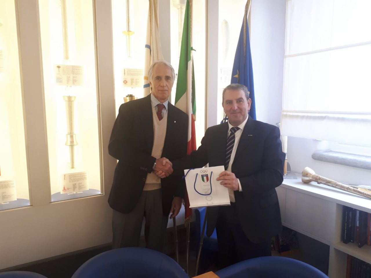 Sindaco al Coni per rilanciare la città