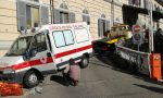 Ambulanza schiantata sulla rampa del pronto soccorso di Chivasso I VIDEO