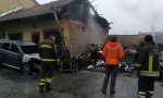 Incendio lavanderia industriale I VIDEO