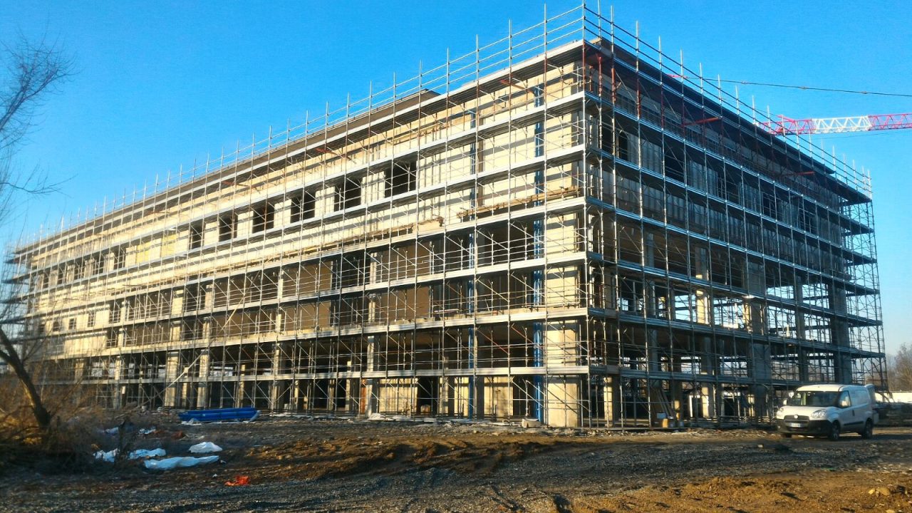 Polo sanitario Saitta visita il cantiere