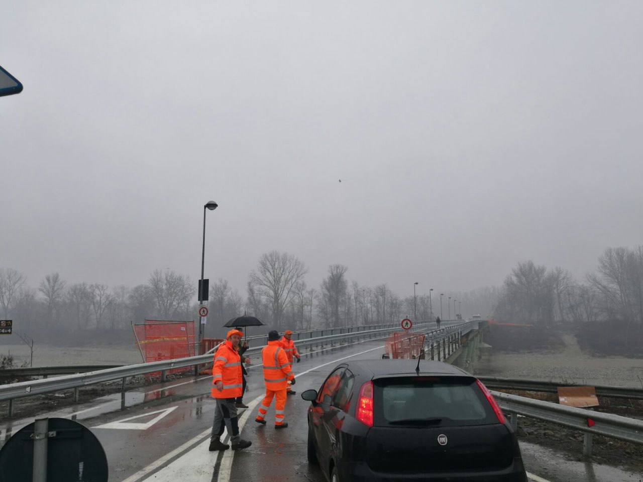 Riapre ponte sul Po il video
