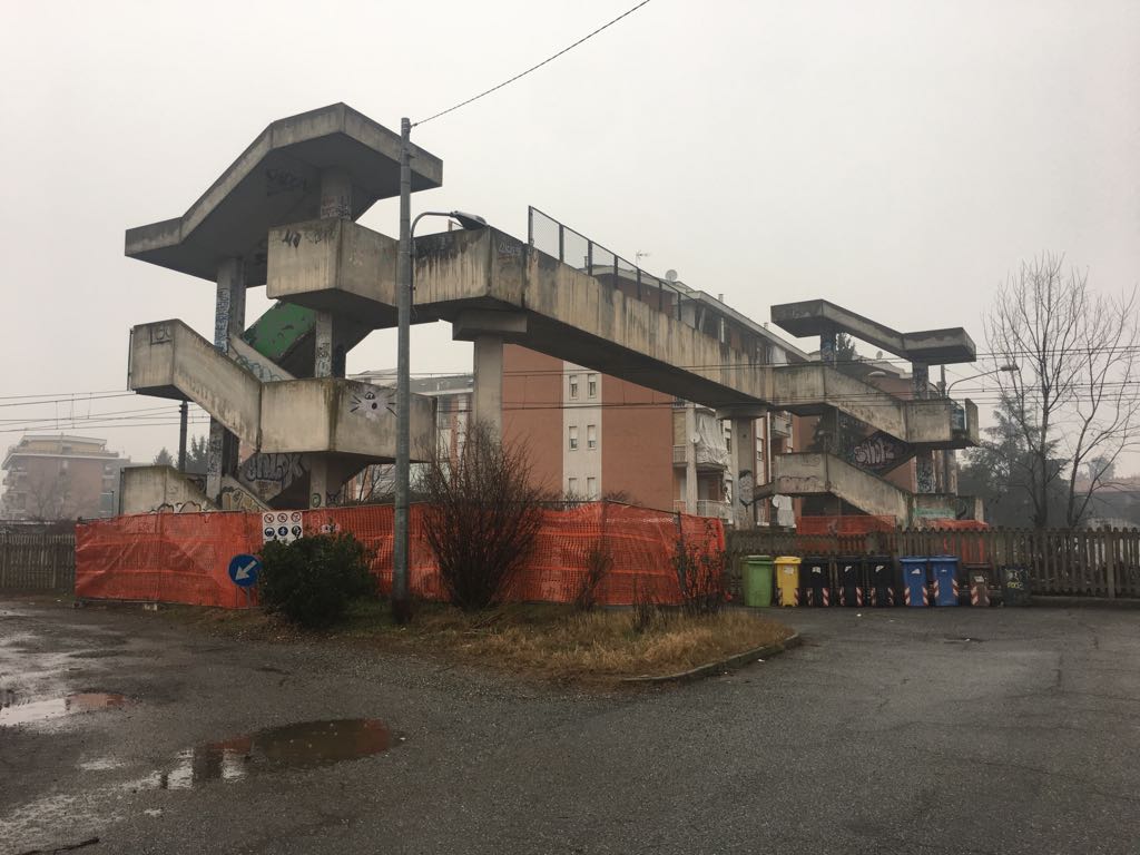 Passerella di via Odetti presto l’abbattimento
