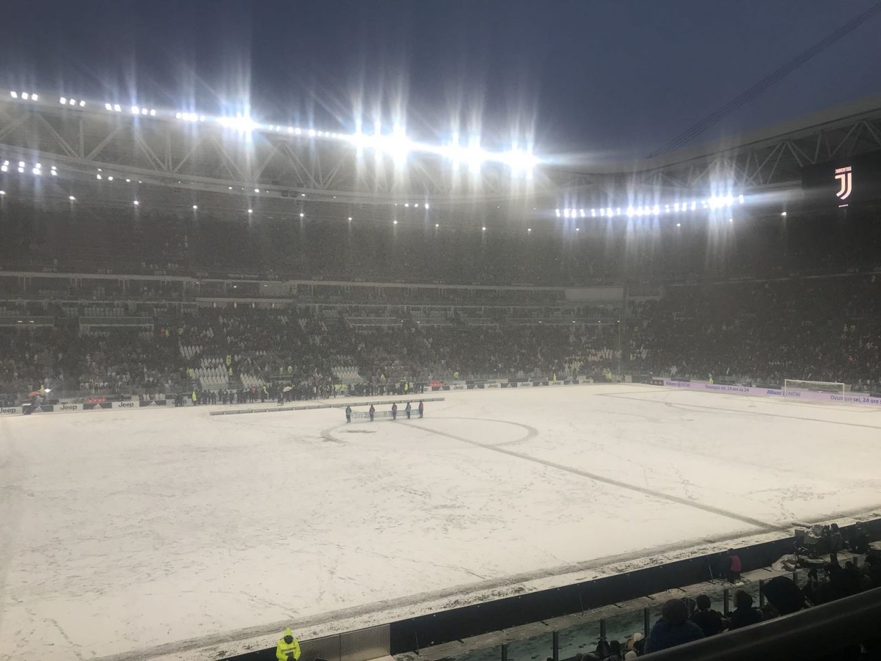 Juventus Atalanta partita rinviata