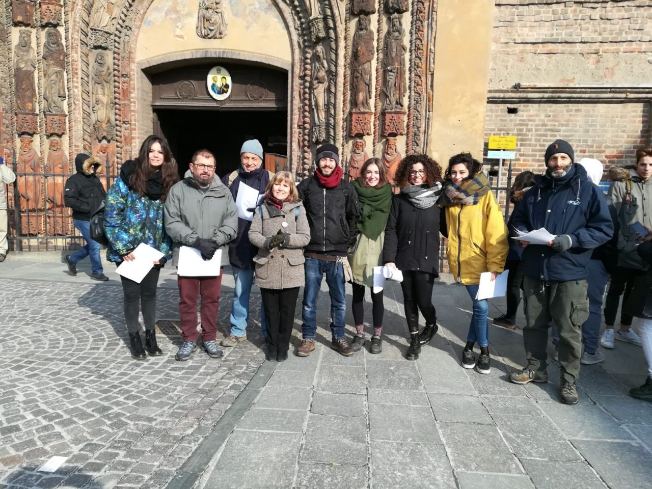 Volantinaggio antifascista dell’Anpi