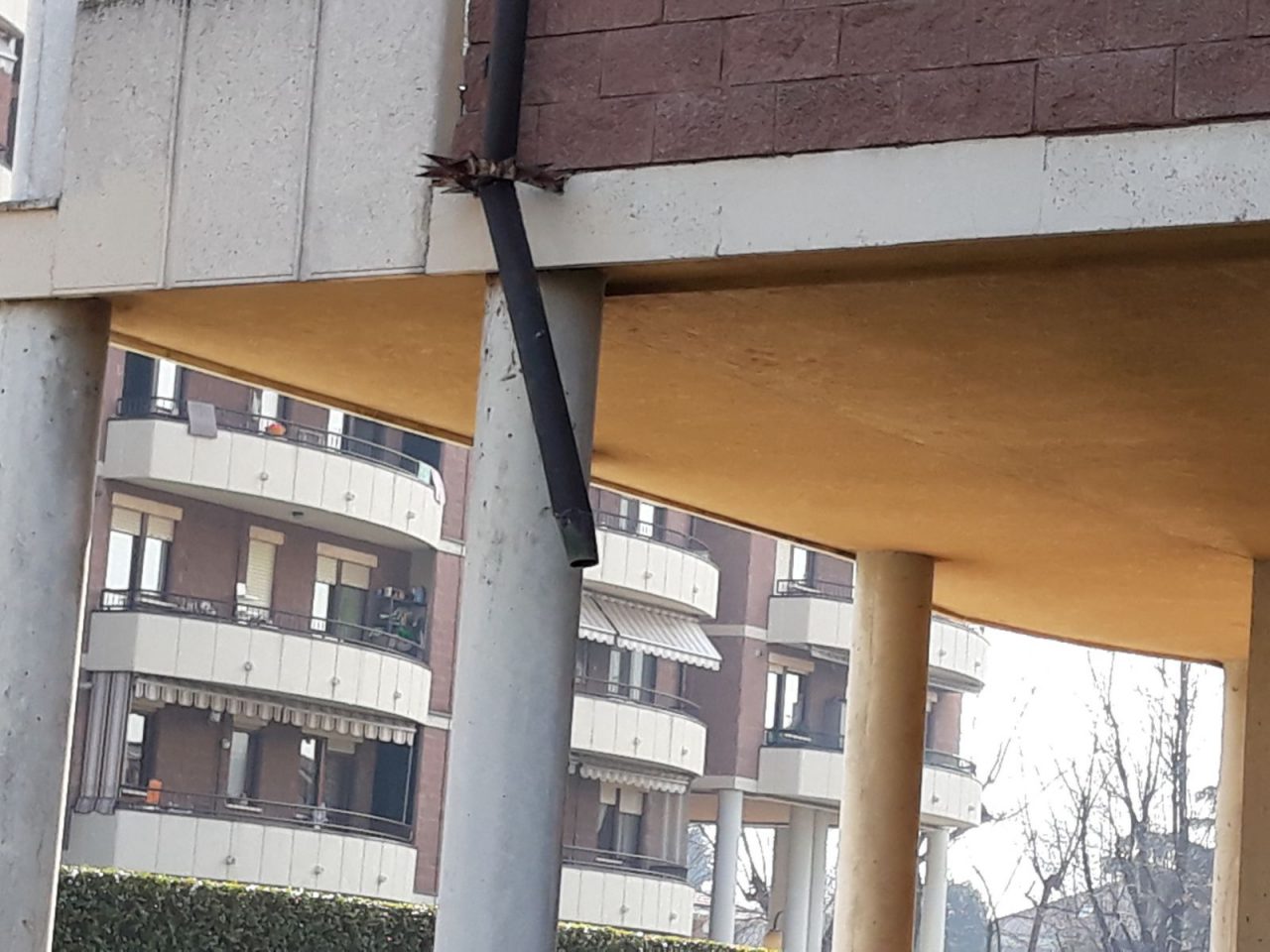 Ancora furti di grondaie per il rame