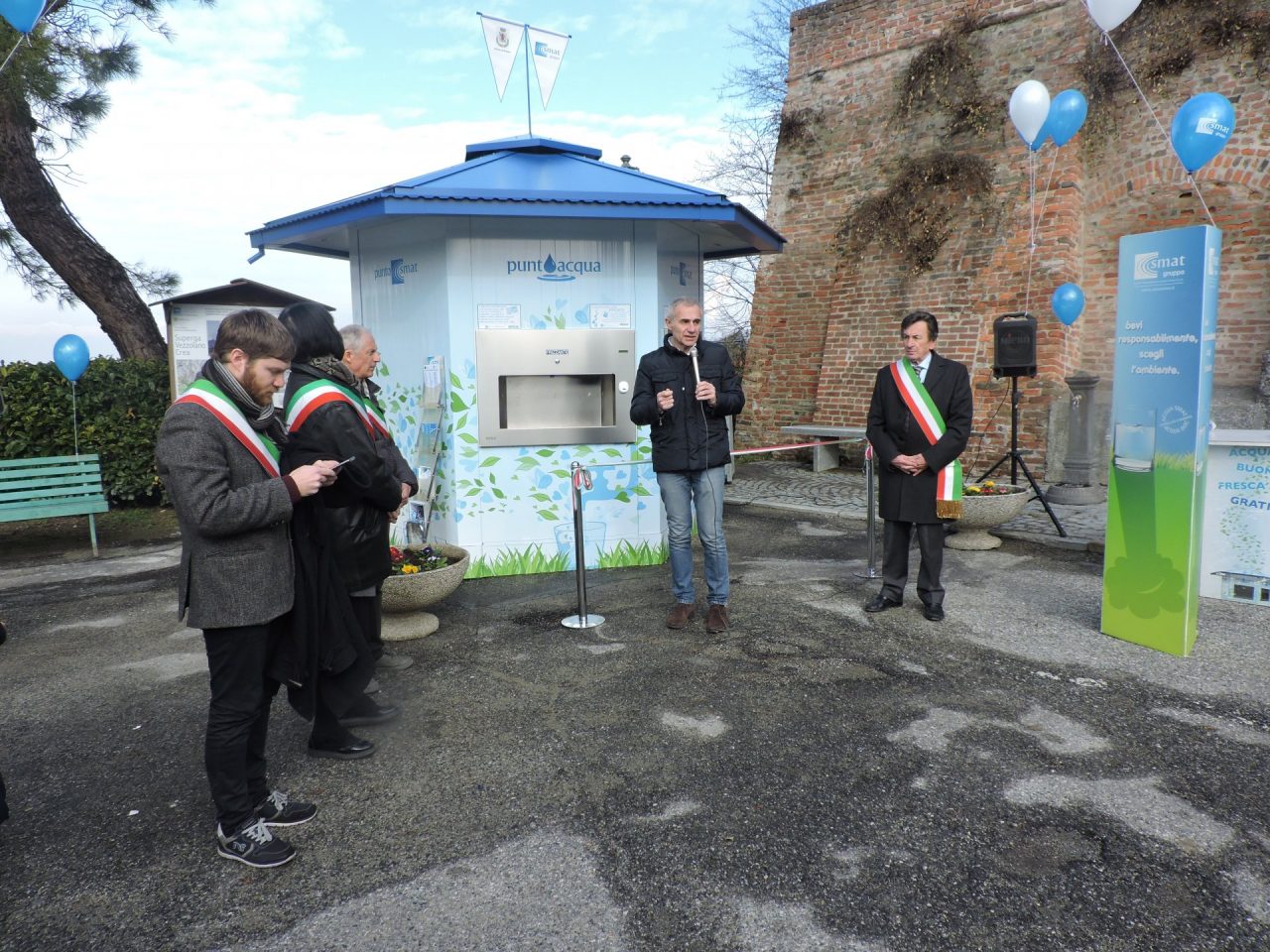Inaugurata casetta Smat è la prima del 2018 in collina