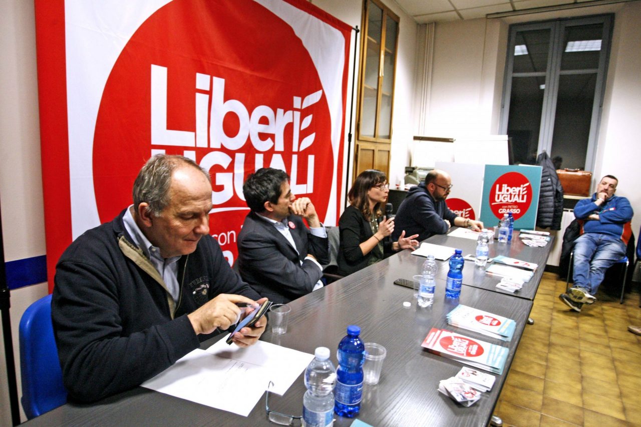Elezioni politiche presentati i candidati Liberi e Uguali