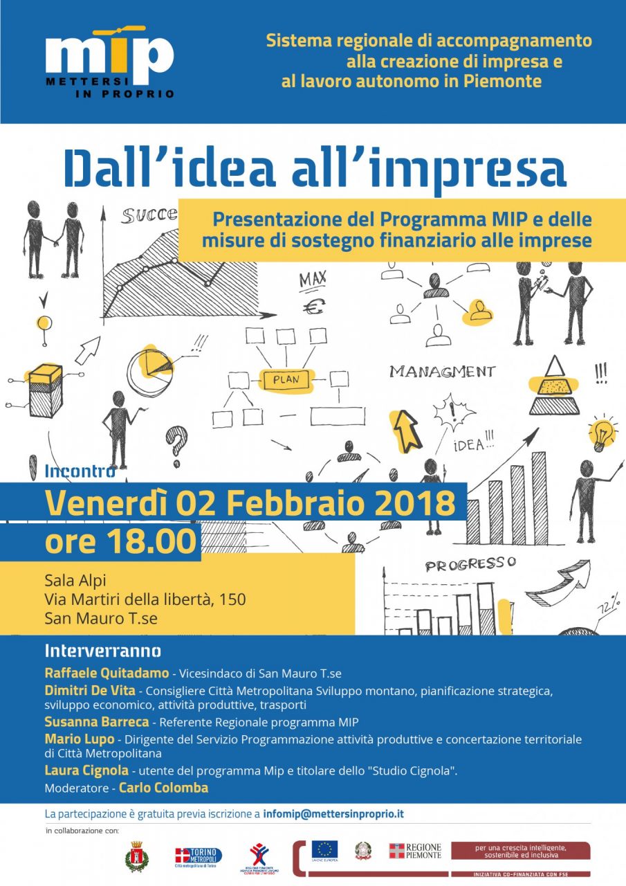 Mettersi In Proprio il sostegno alla creazione d’impresa e al lavoro autonomo
