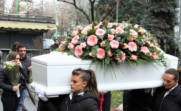 Portantine piemontesi ai funerali di Jessica