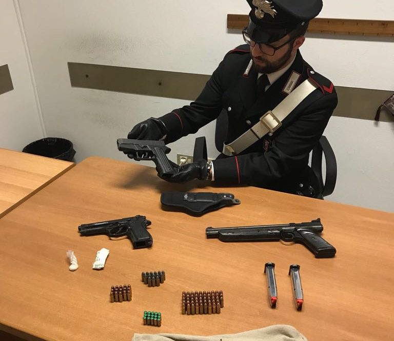 Operazione anticrimine scoperte armi e cocaina nella villa dell’imprenditore