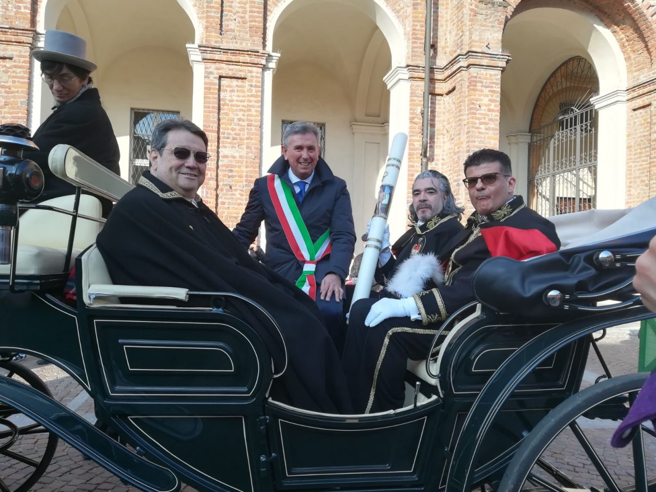 Carnevale Chivasso investitura Abbà LE FOTO