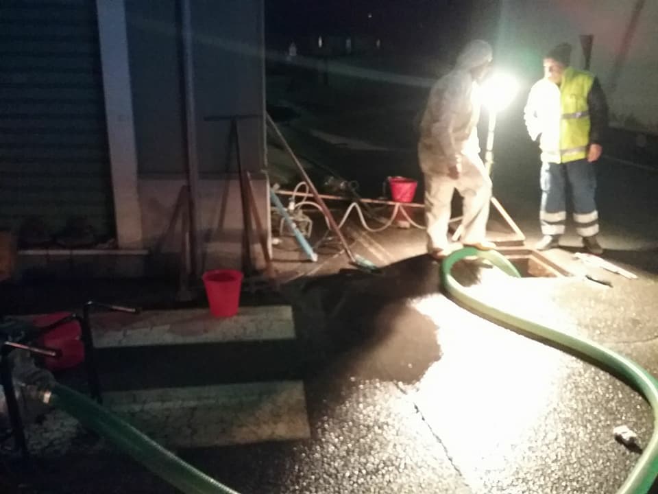 Città senz’acqua per riparare il guasto