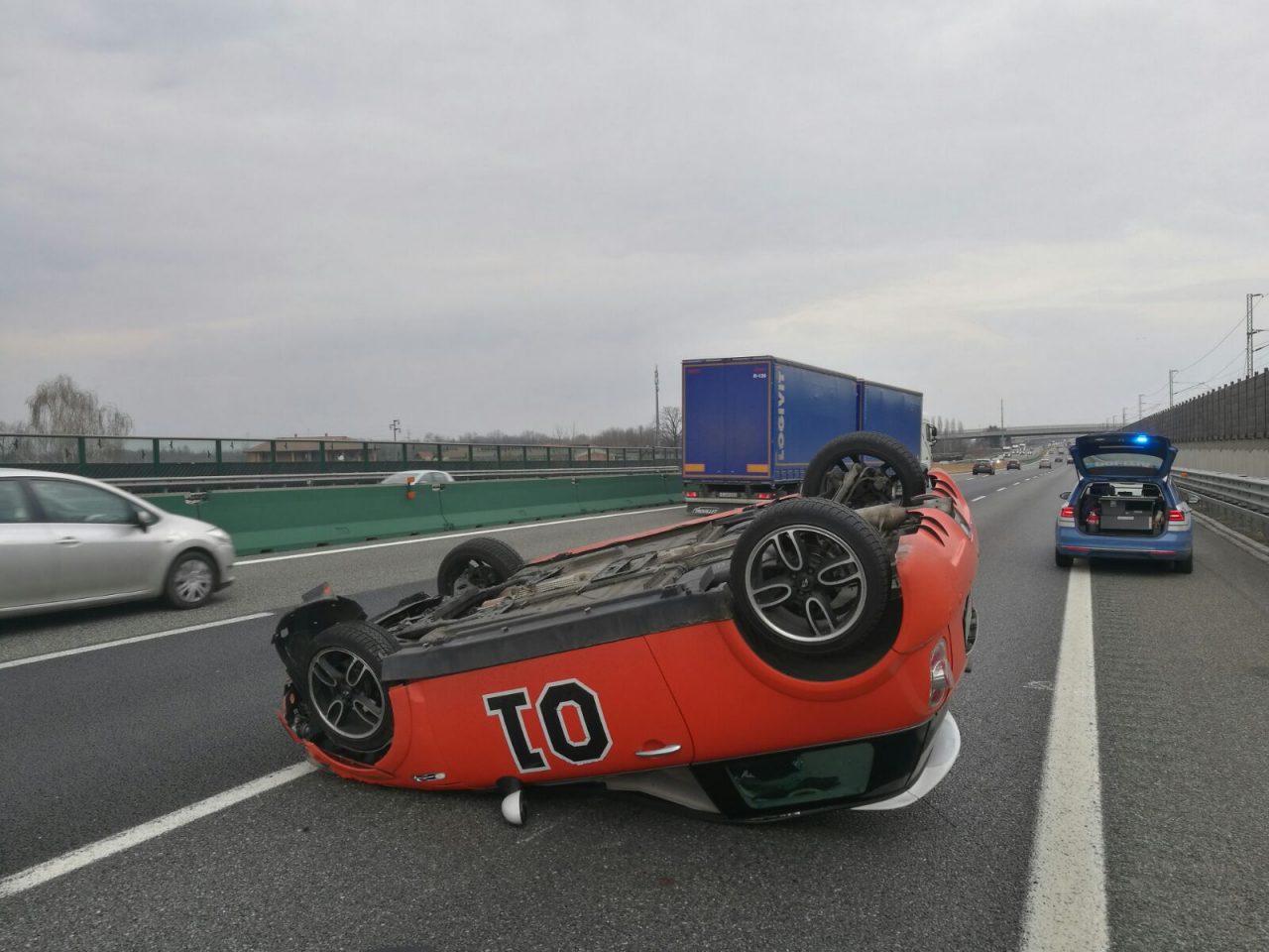 Incidente A4 lunghe code e soccorsi in corso