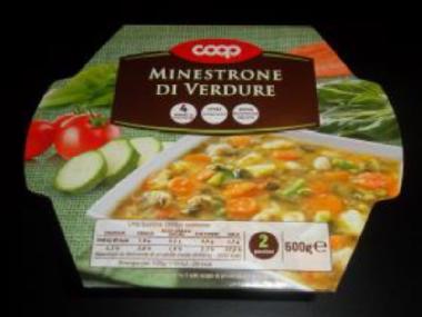 Coop ritira minestrone dal commercio