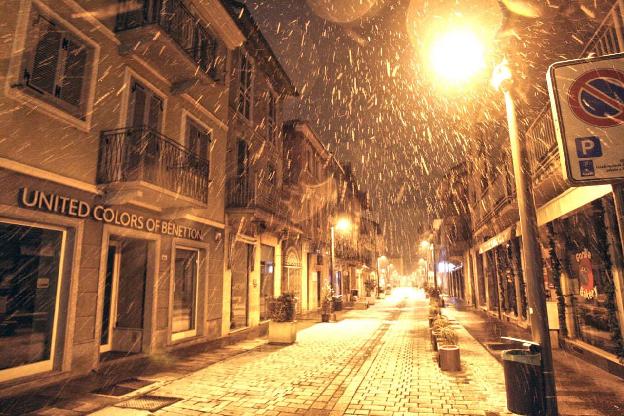 Big Snow Settimo in bianco LE FOTO