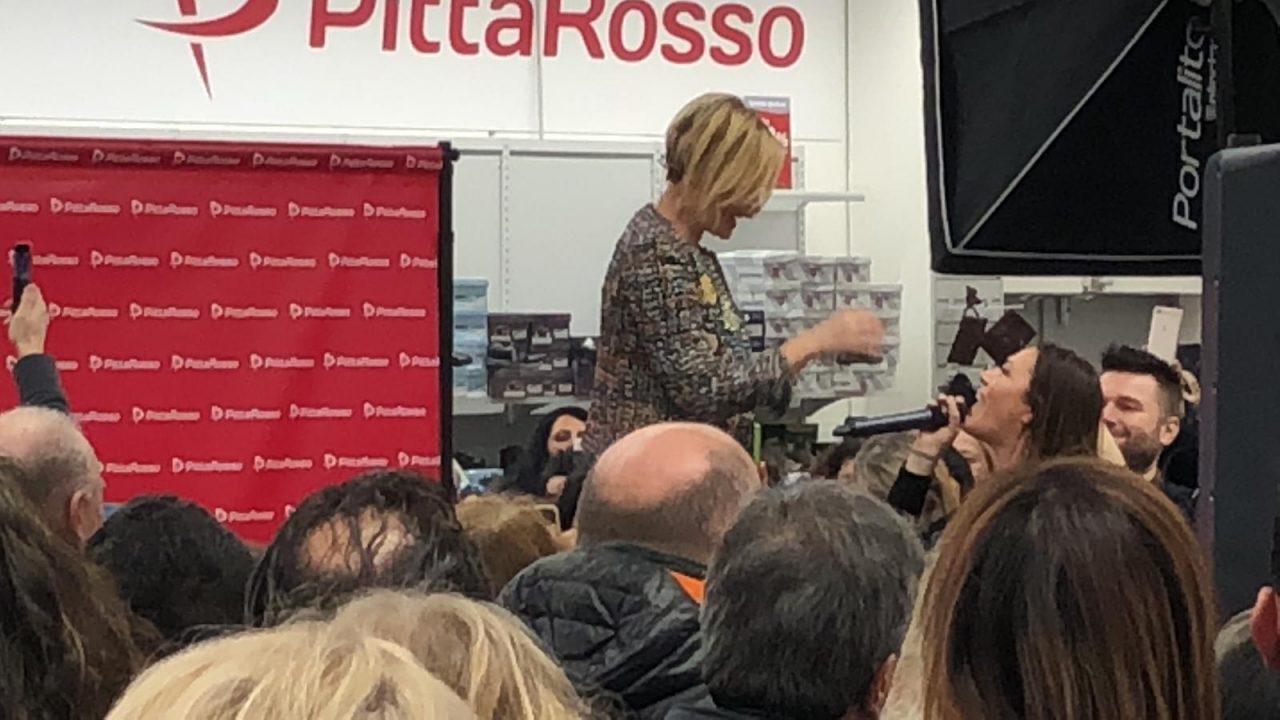Ecco Simona Ventura a Chivasso