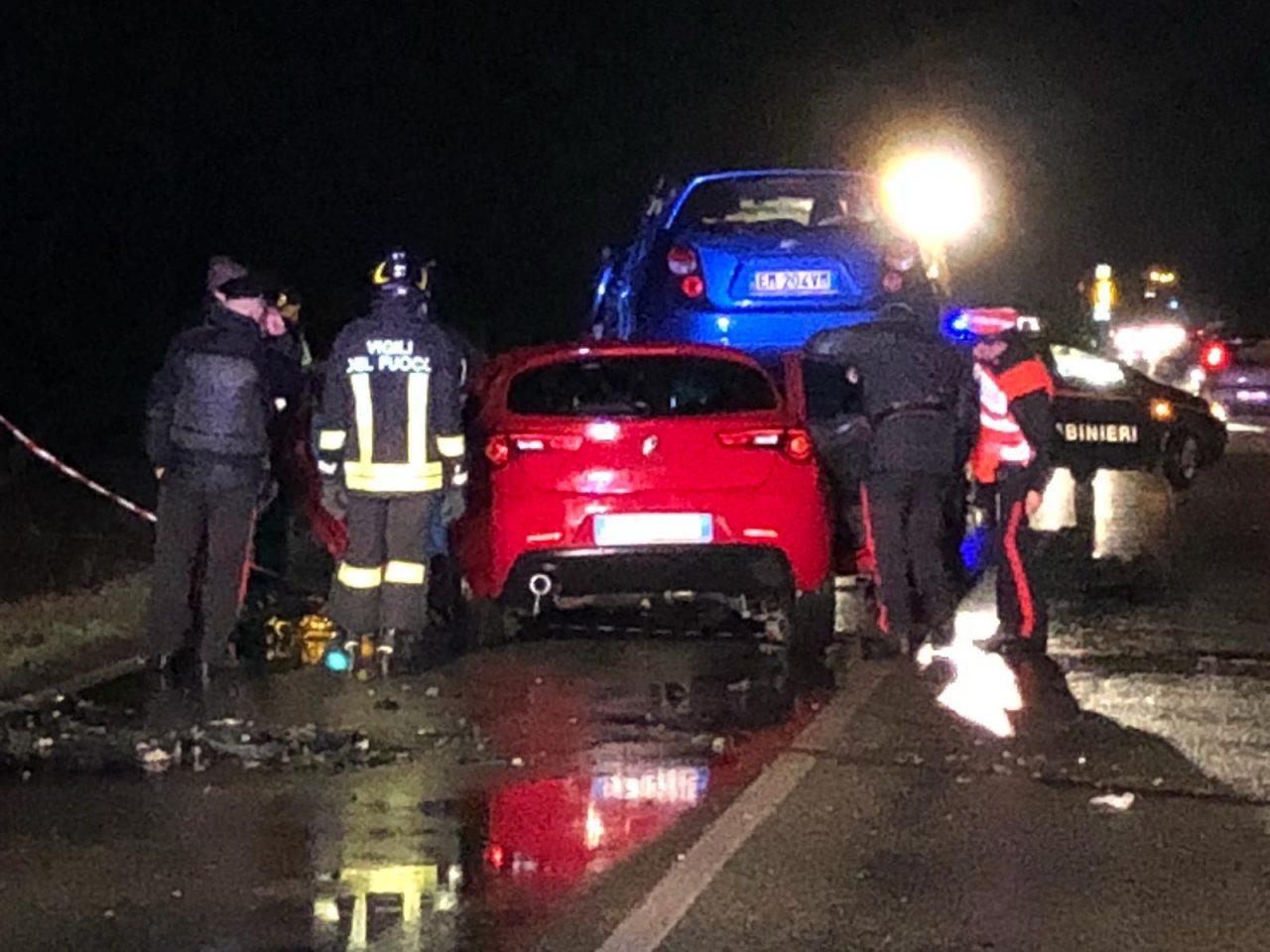 Incidente stradale una donna morta IL VIDEO