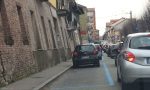 Traffico in tilt in via Cosola per lavori