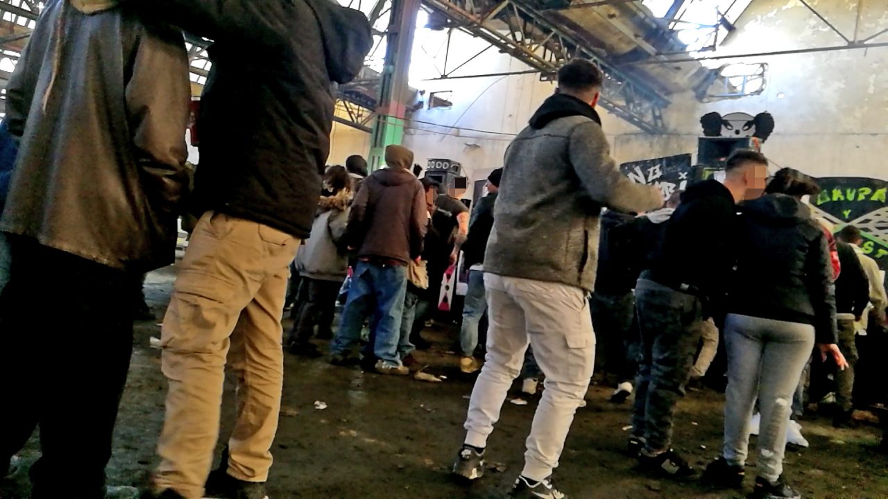 Rave party interrotto dalla polizia