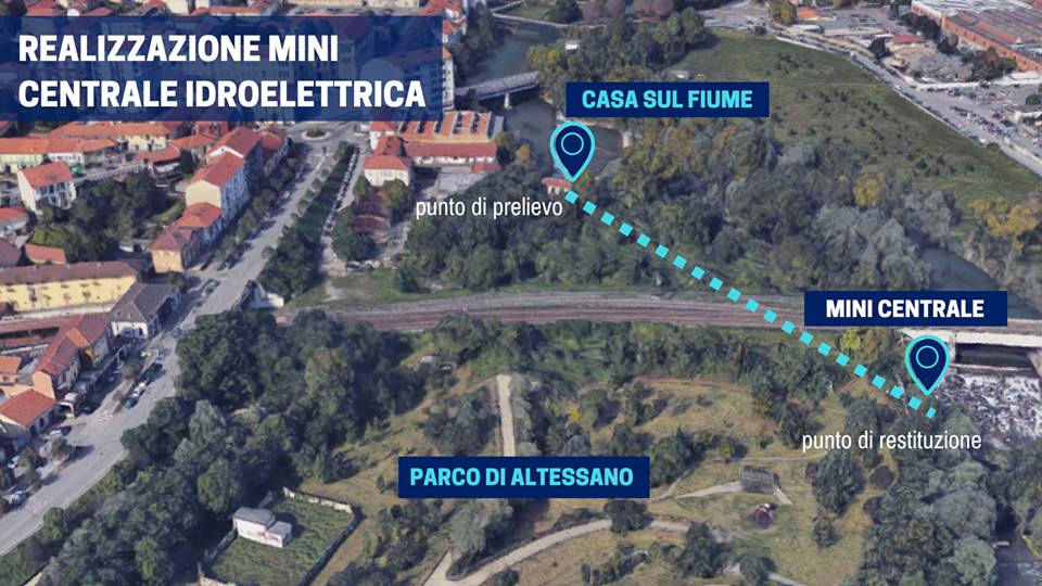 Centrale idroelettrica partono i lavori in Corona Verde
