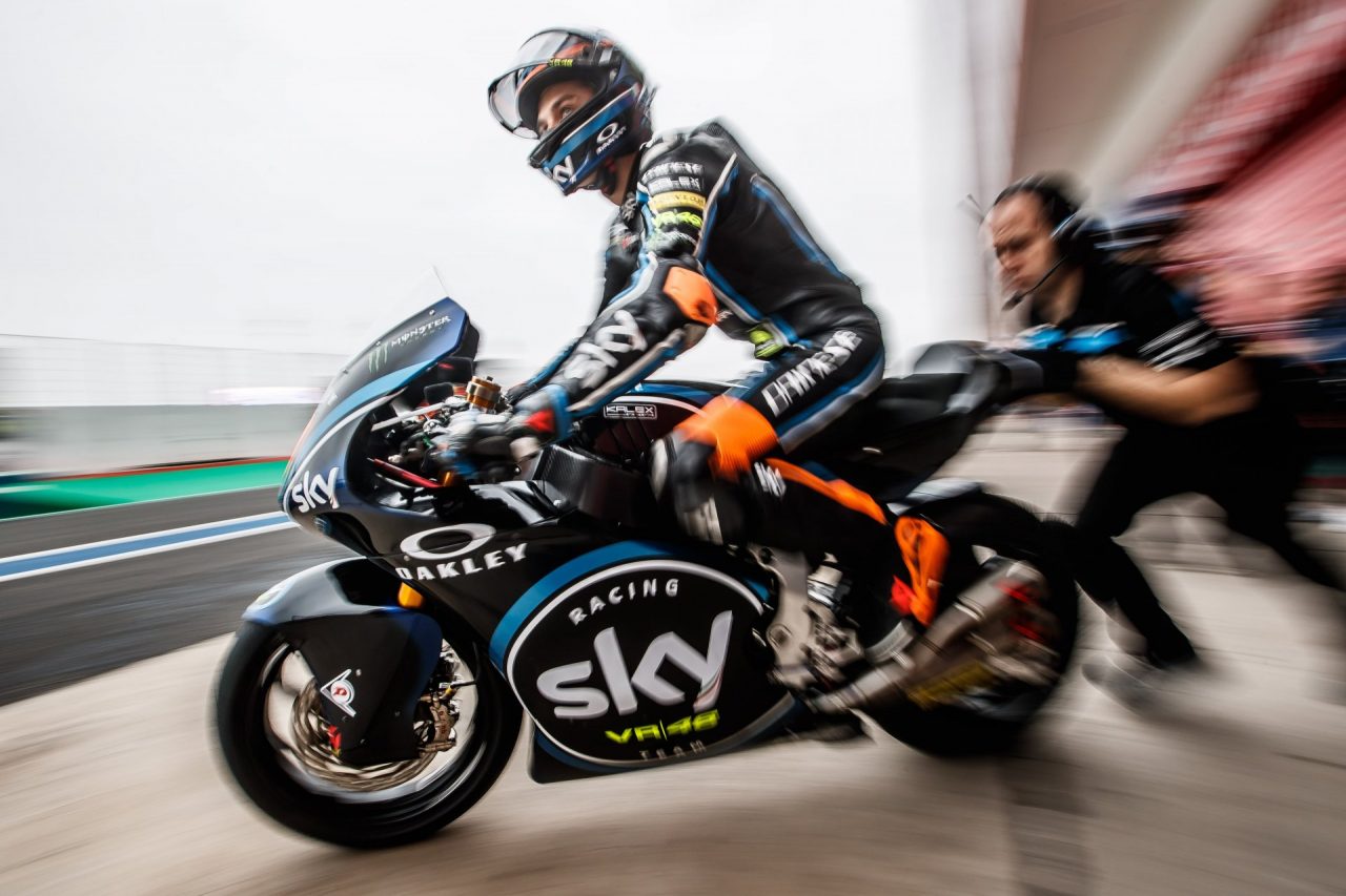 Prove libere Pecco cade Austin ma nella seconda sessione è tra i più veloci